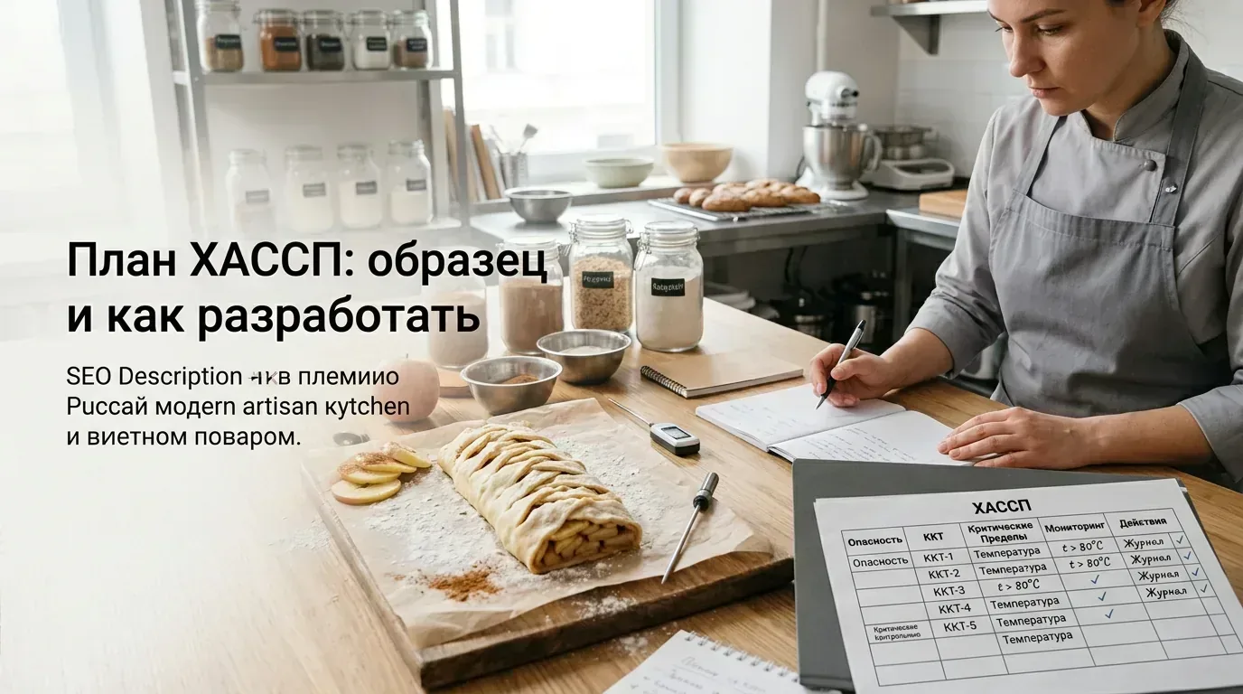Иллюстрация к статье: План ХАССП: образец и как разработать