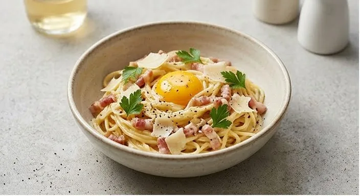 Pasta carbonara